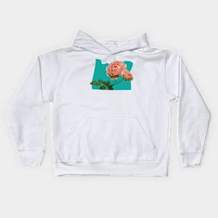 Oregon Roses Kids Hoodie